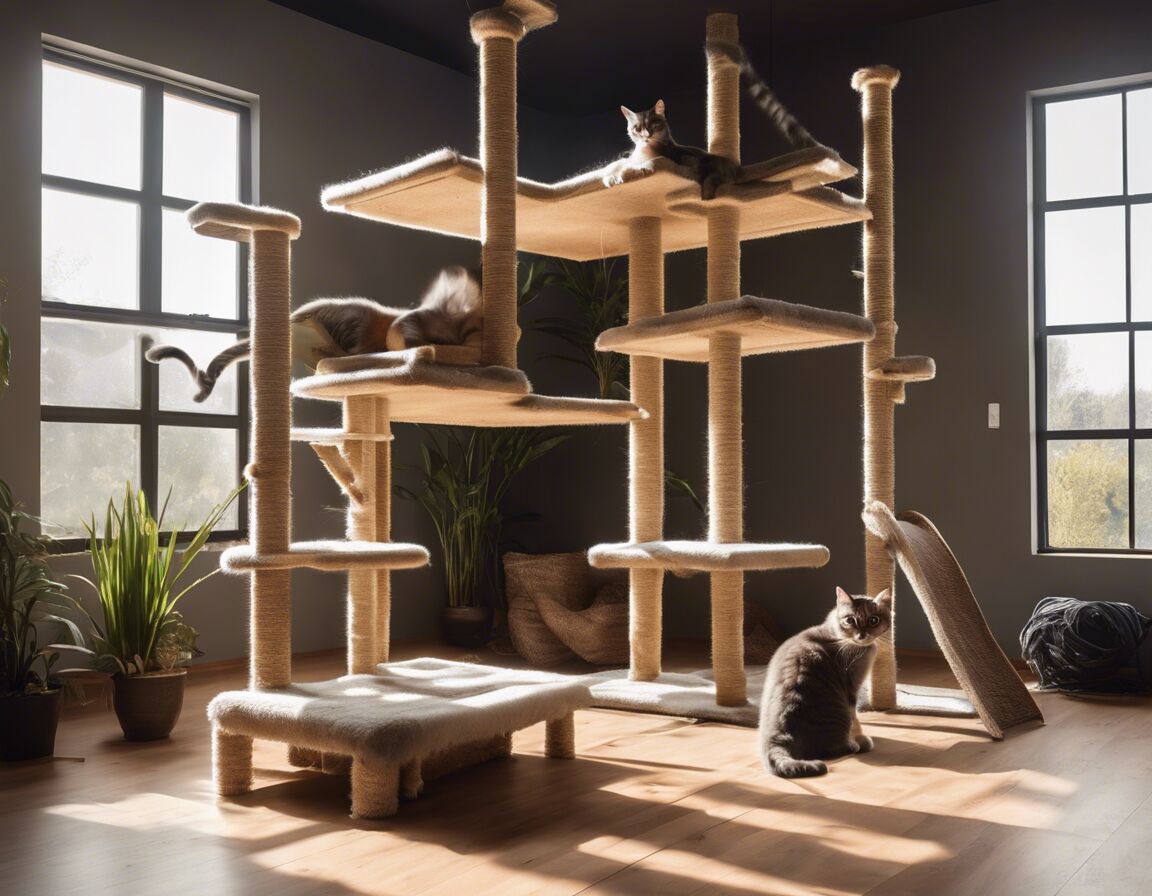 Floor-to-Ceiling Cat Poles