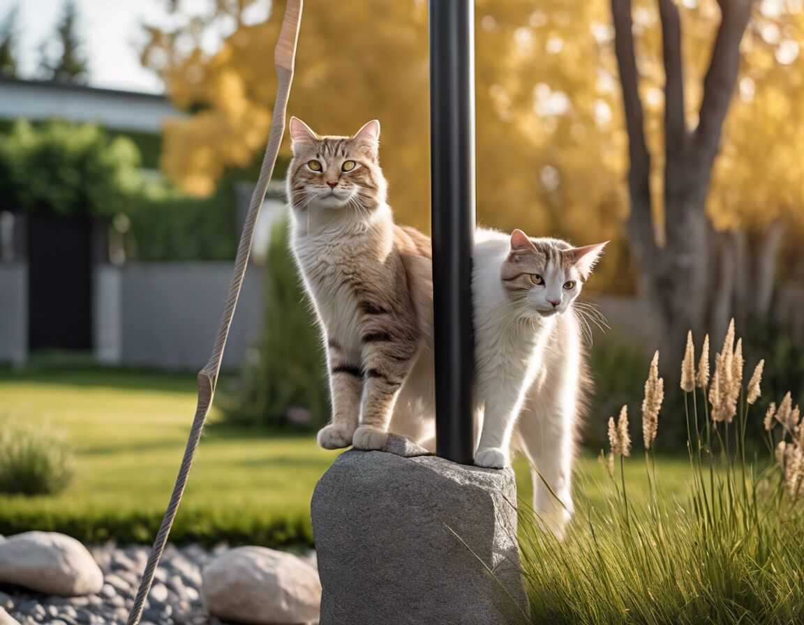 Outdoor Cat Poles